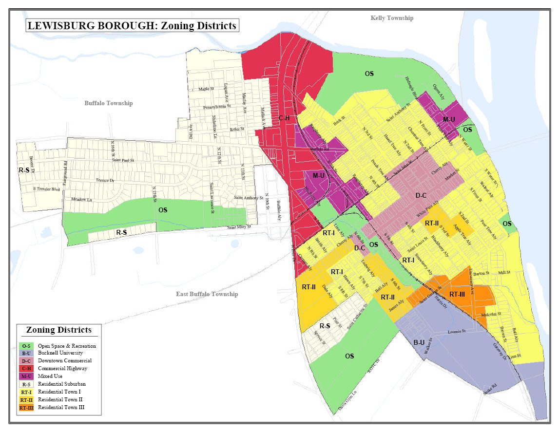 derry township zoning map